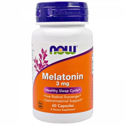  Now Melatonin 3 mg 60 