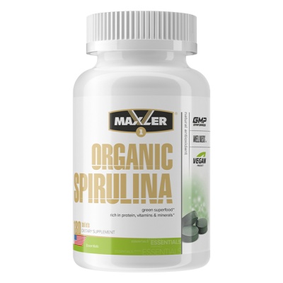 Антиоксидант Maxler Organic Spiruline 180 таблеток
