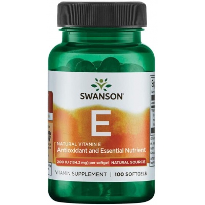  Swanson Vit E Natural  134,2 mg 100 