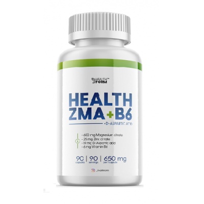  Health Form ZMA+B6+D-Aspartic acid 90 