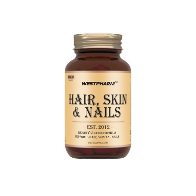 Витамины WestPharm Gold Line Hair,Skin and Nails 60 капсул