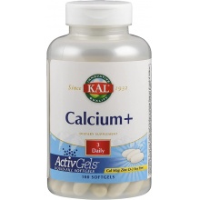 Витамины Innovative Quality KAL Calcium+ ActivGels 1000 мг 100 капсул
