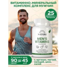  NATURI Men's Vitamins 90 