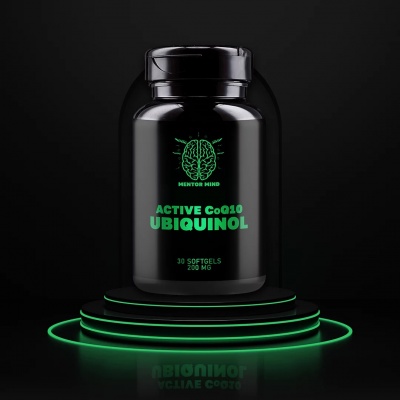  Mentor Mind Active Q10 Ubiquinol (QH) 30 